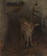 John Singer Sargent A Jersey Calf oil painting on canvas